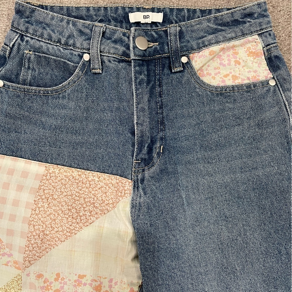 BP patchwork jeans. - Picture 3 of 5